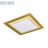 Р-Встраиваемый LED светильник Альфасвет LF-707 9W 4000-4500K 220V Квадрат золото