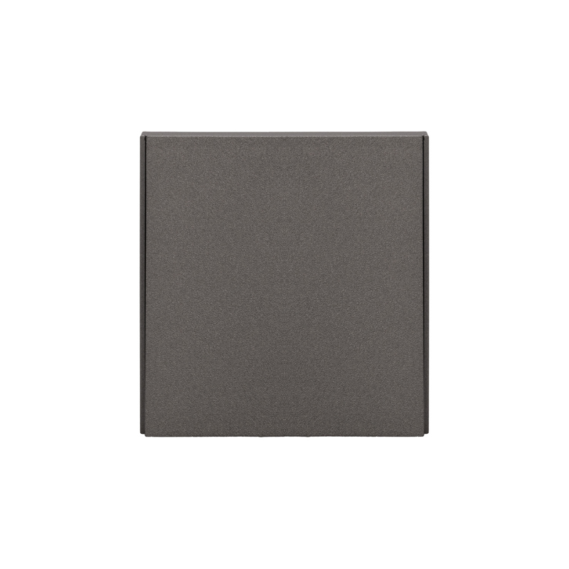 KRANZ  KR-78-0705-6 Выключатель STRONG 1 кл 10А с/у графит