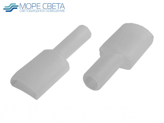 Заглушка силиконовая для ленты SMD2835 220V с выводом