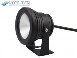 Прожектор архитектурный SL-201-BK 10W RGB 12V IP67 без линзы Черный