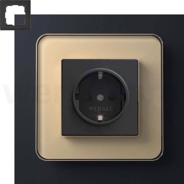 Рамка на 1 пост Werkel W0012443 Elite айвори Рамка на 1 пост Werkel W0012443 Elite айвори
