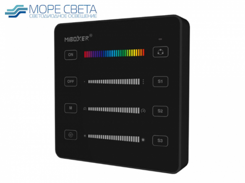 Настенная панель Mi-Boxer B6 (SPI RGB, 1 зона, RF, Белая)