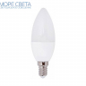 Светодиодная лампа СВЕЧА E14 7-8W 2700-3200K 220V теплая белая Светодиодная лампа СВЕЧА E14 7-8W 2700-3200K 220V теплая белая
