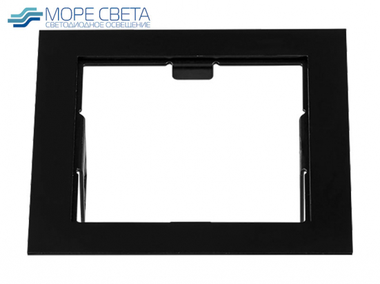 Рамка Lightstar X1 214517 для светильника LIGHTSTAR DOMINO QUADRO квадрат черная
