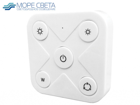 Панель накладная Lux SR-2855-RGBW (RGB+W, 1 зона, RF, 3V, Белая)